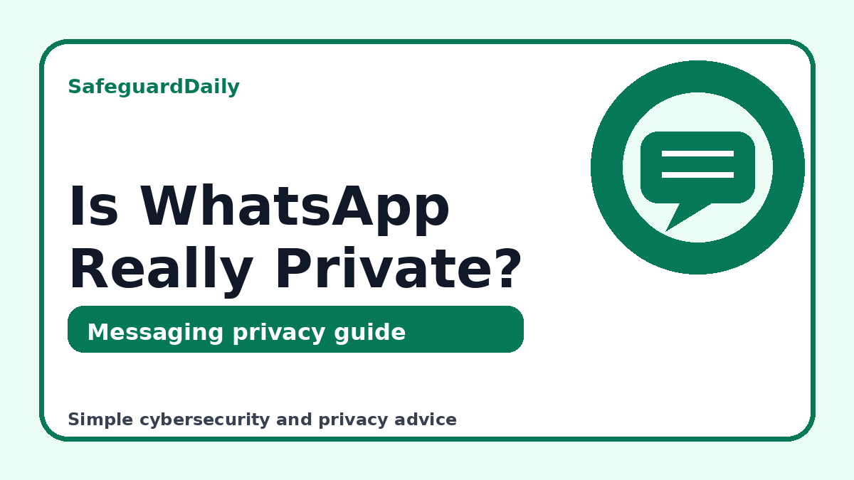 Is WhatsApp Really Private?